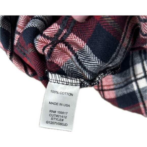 NWT Altar'd State Plaid Mini Skirt Red And Blue Size Medium RP:60$ - Picture 4 of 4